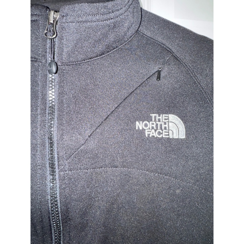 The North Face Women's TKA Stretch Full-Zip Jacket – Black – Size Large (L) - Picture 4 of 10